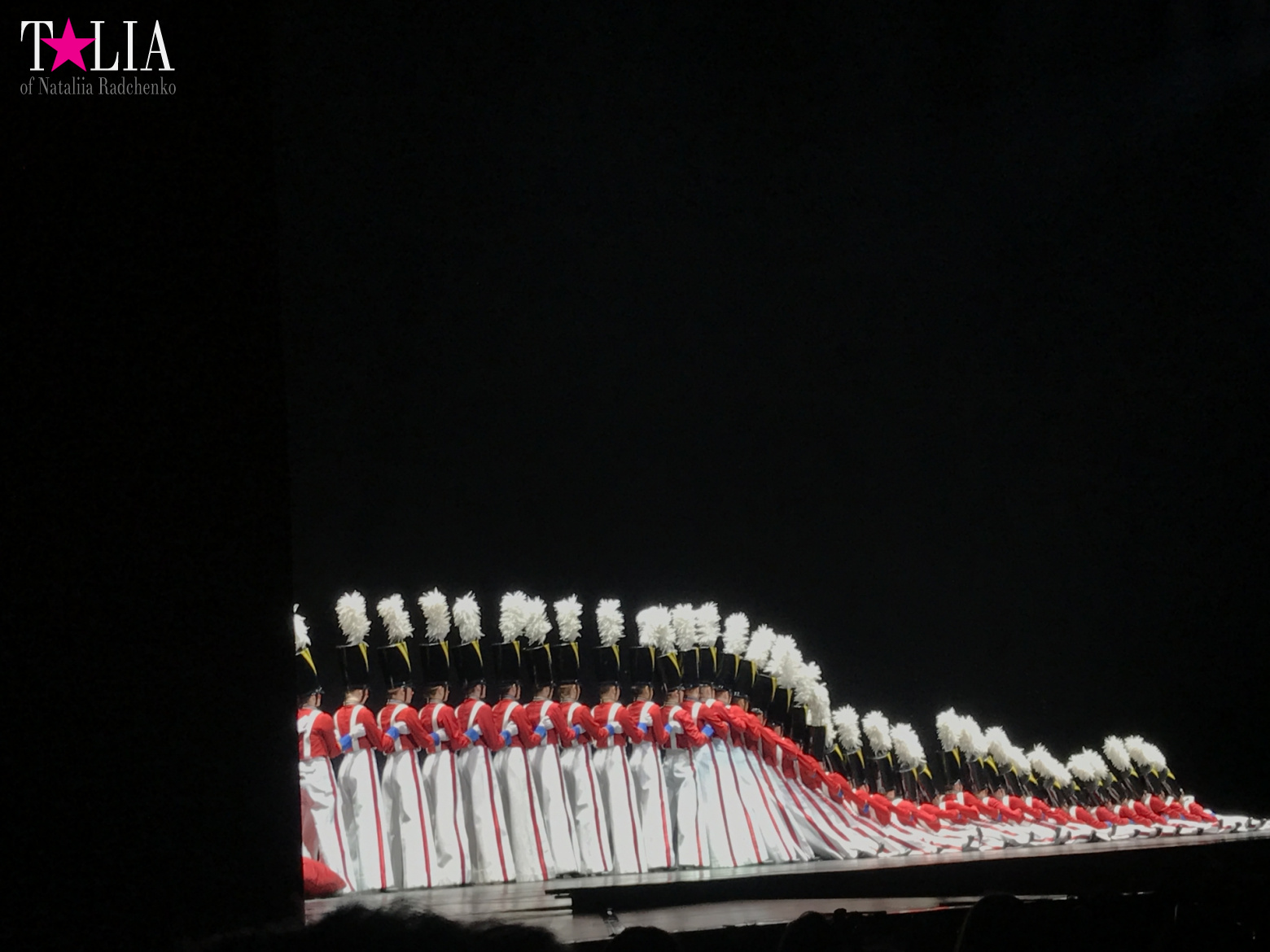 Musical on Broadway "Radio City Christmas Spectacular" with dancers "The Rockettes"