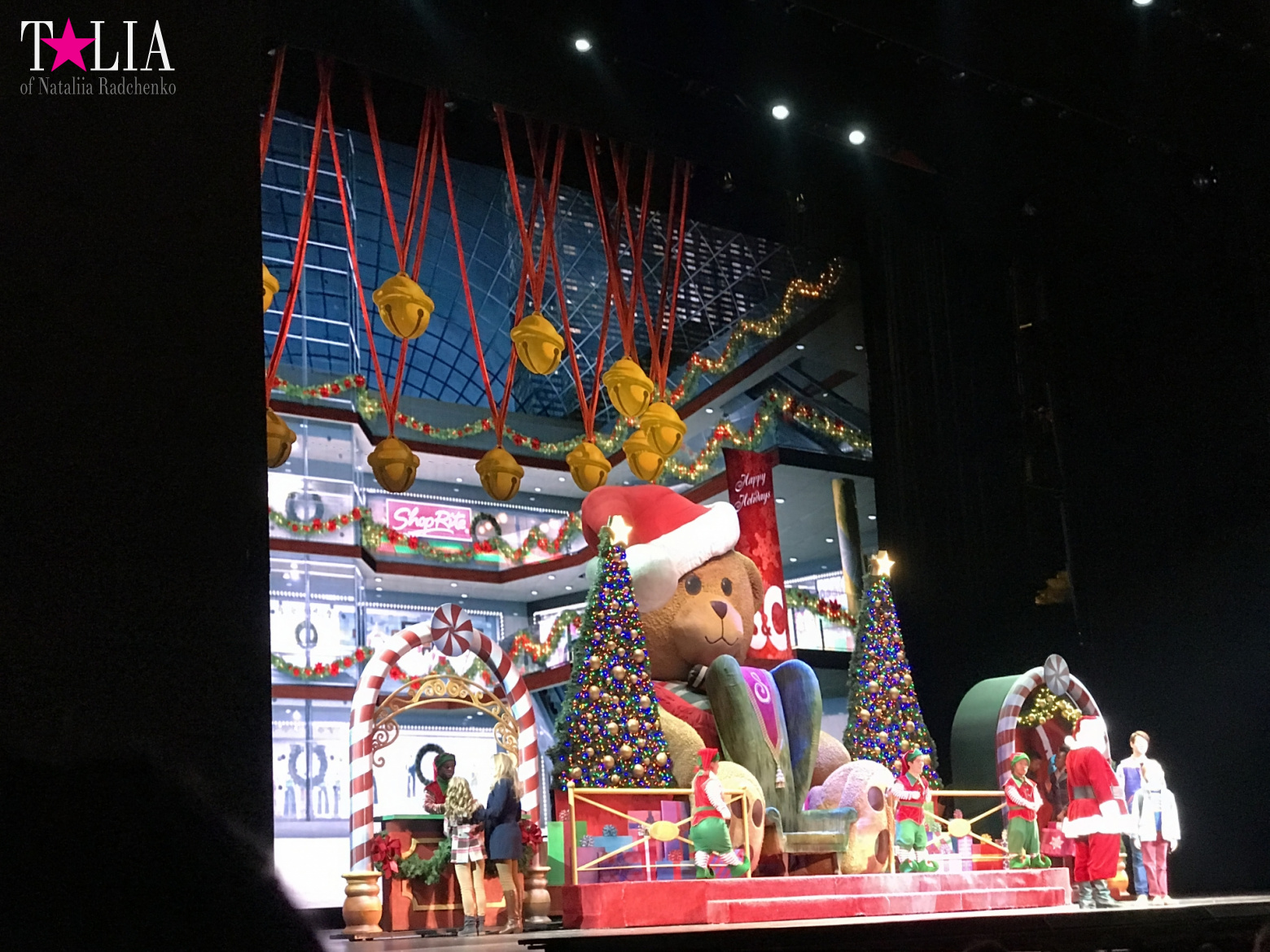 Musical on Broadway "Radio City Christmas Spectacular" with dancers "The Rockettes"