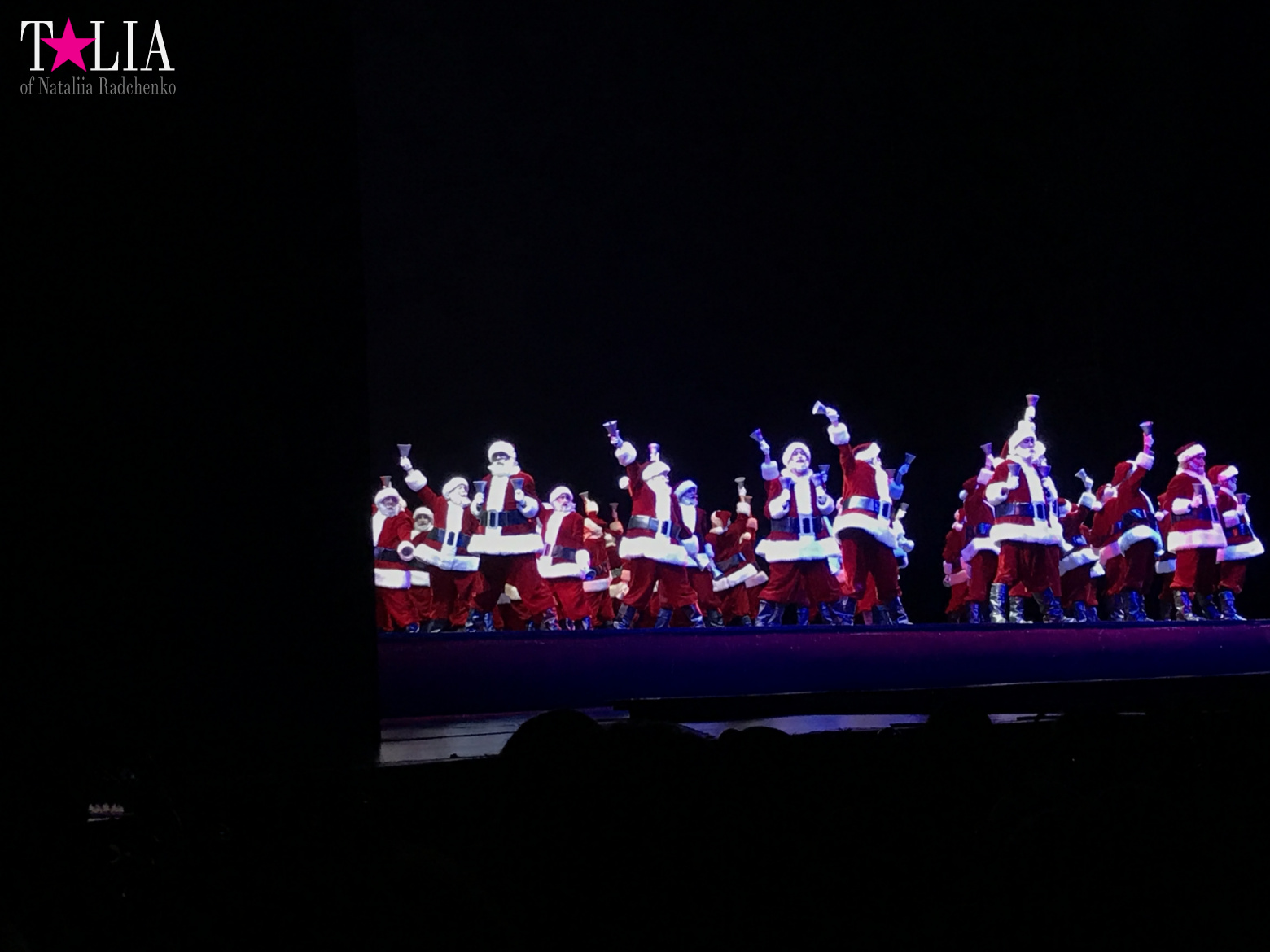 Musical on Broadway "Radio City Christmas Spectacular" with dancers "The Rockettes"