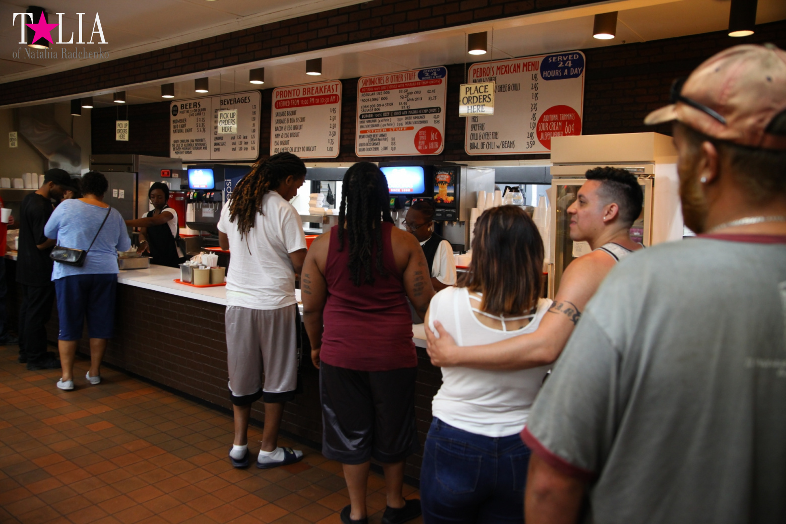 ''South of the Border". The middle of the way from New York to Miami by car