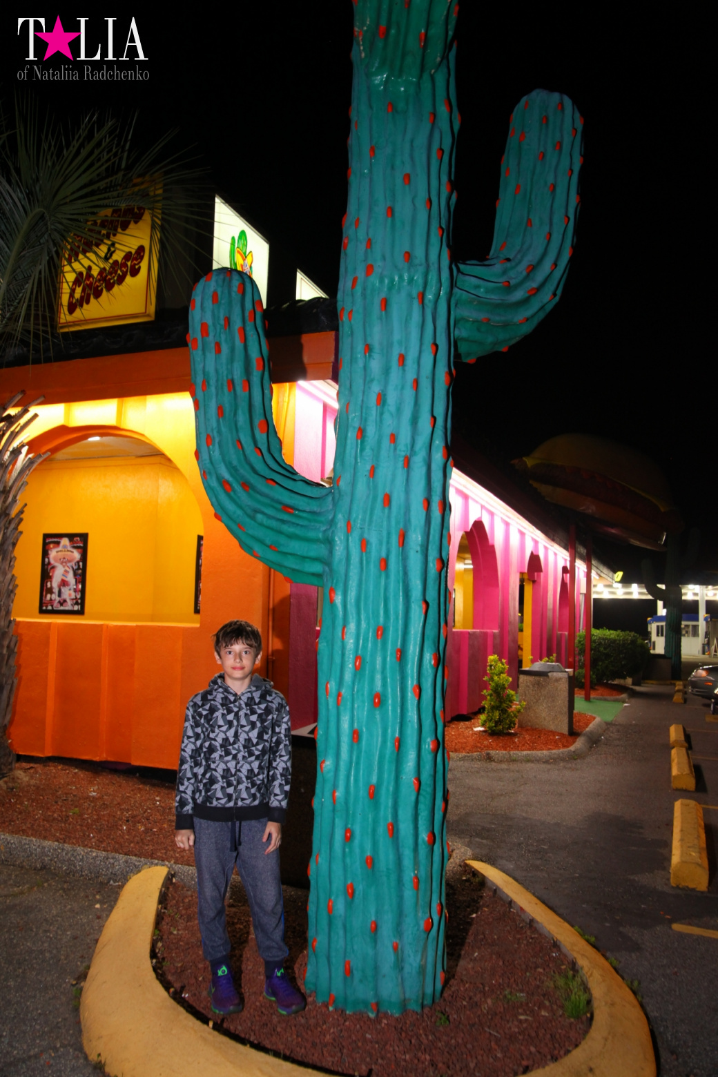 ''South of the Border". The middle of the way from New York to Miami by car