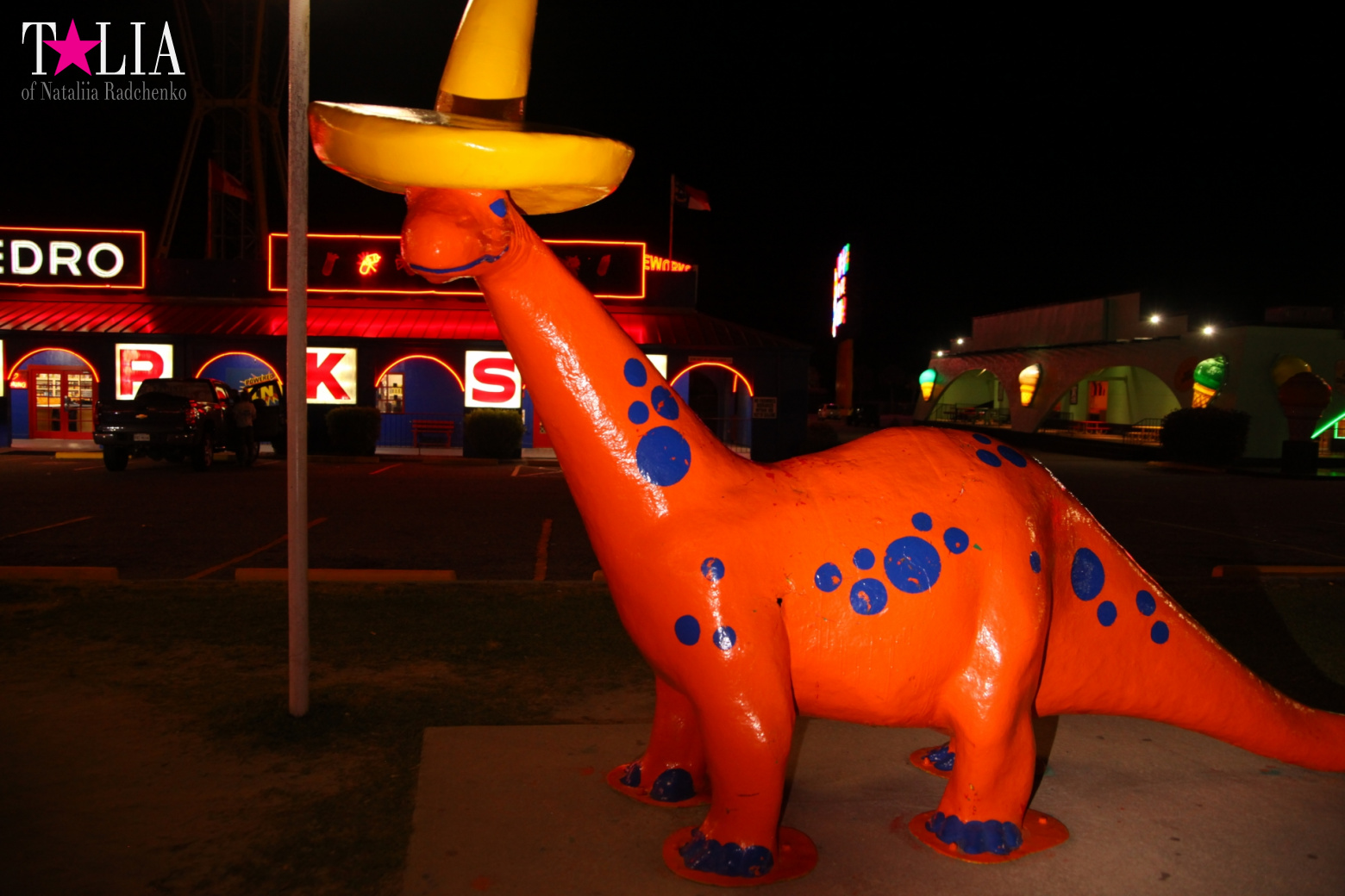 ''South of the Border". The middle of the way from New York to Miami by car