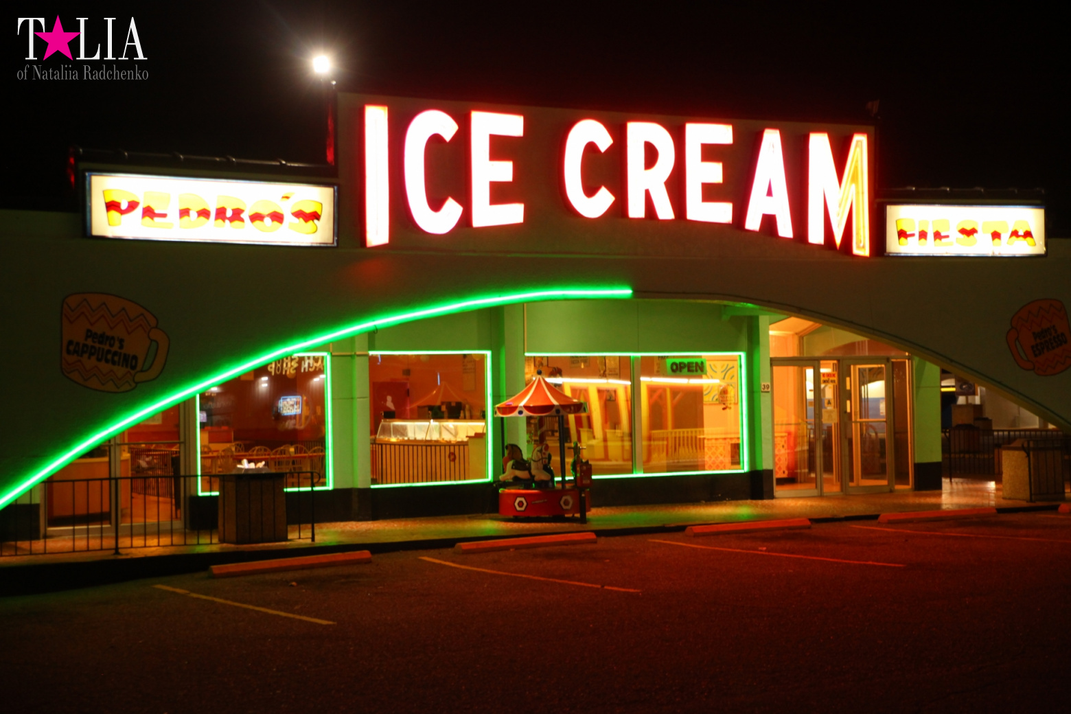 ''South of the Border". The middle of the way from New York to Miami by car