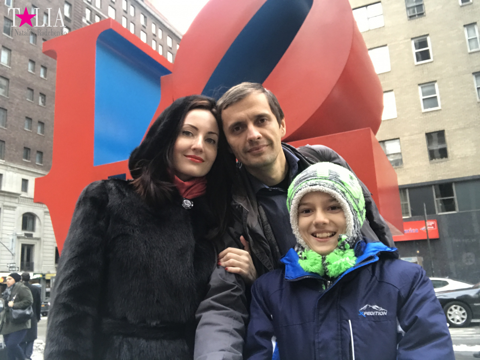 LOVE and HOPE sculptures in New York City