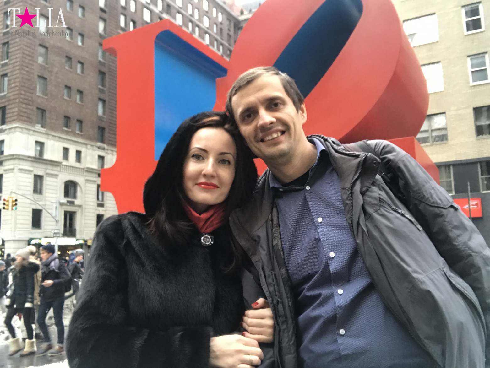 LOVE and HOPE sculptures in New York City