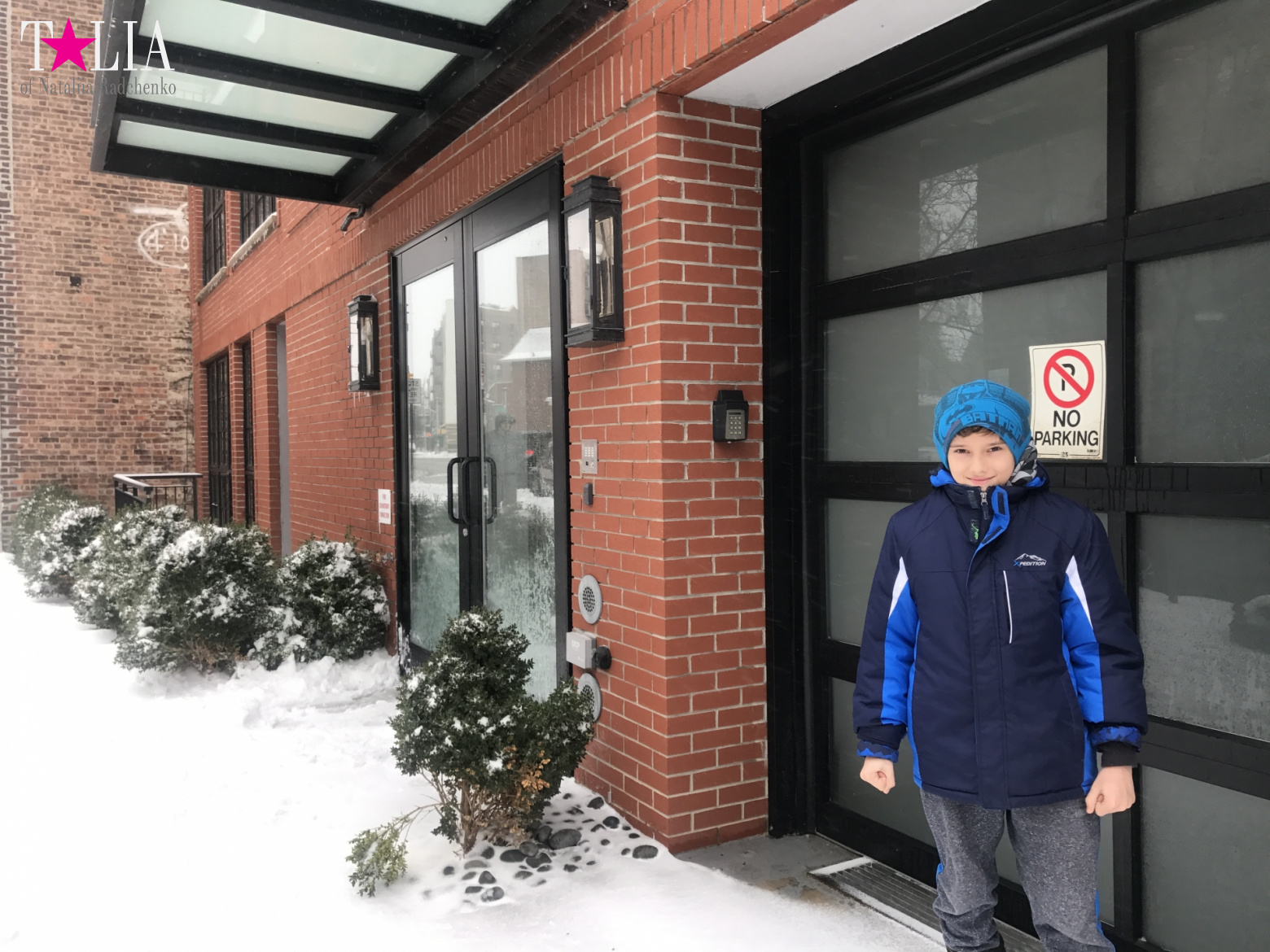 Snow Storm "Stella" on March 14, 2017 in New York