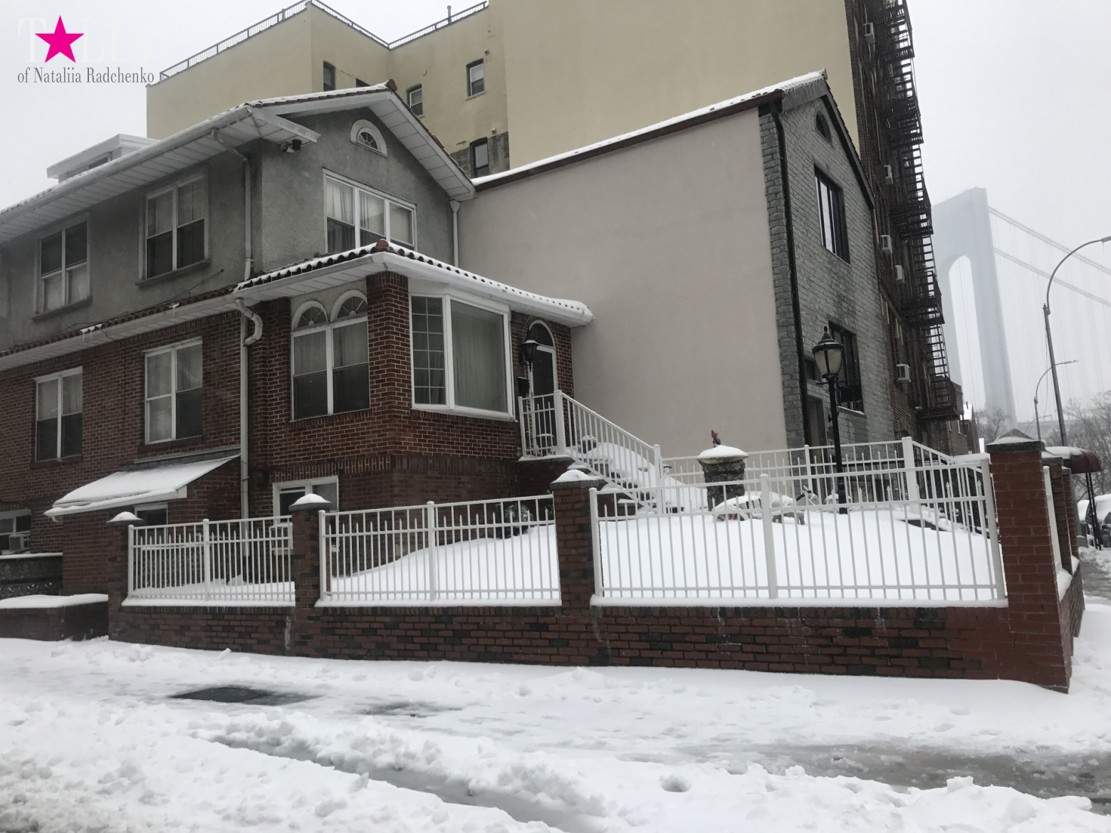 Snow Storm "Stella" on March 14, 2017 in New York