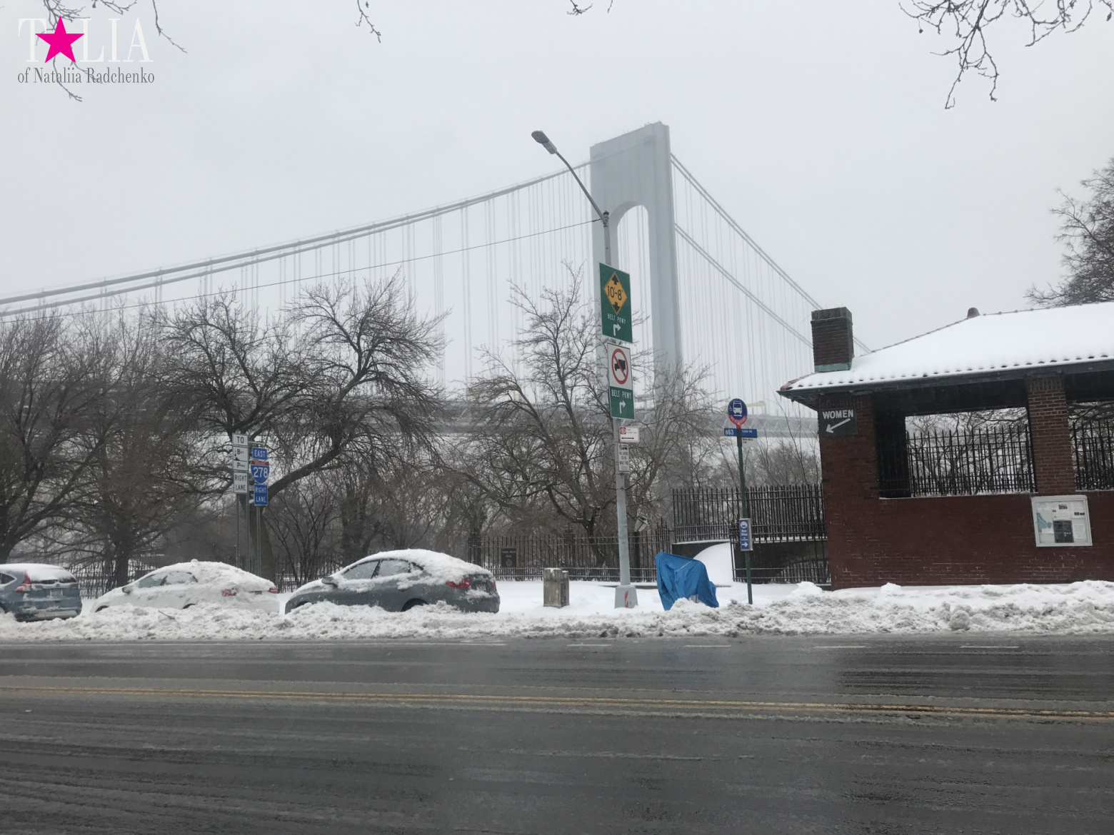Snow Storm "Stella" on March 14, 2017 in New York