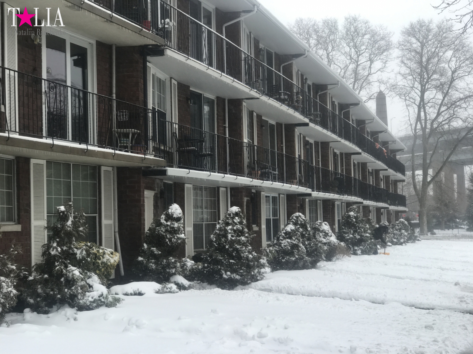 Snow Storm "Stella" on March 14, 2017 in New York