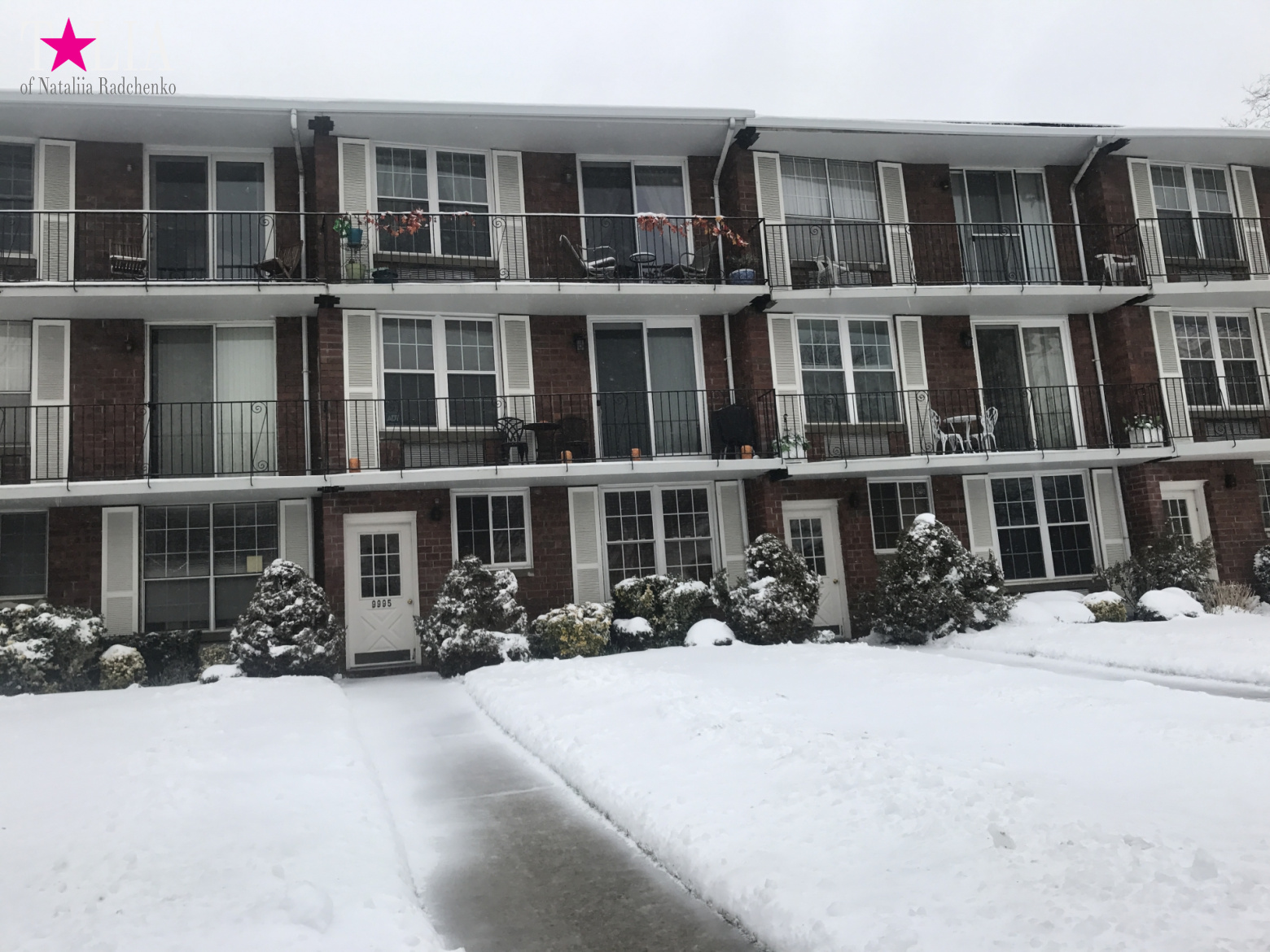 Снежный шторм "Стелла" 14 марта 2017 в Нью-Йорке