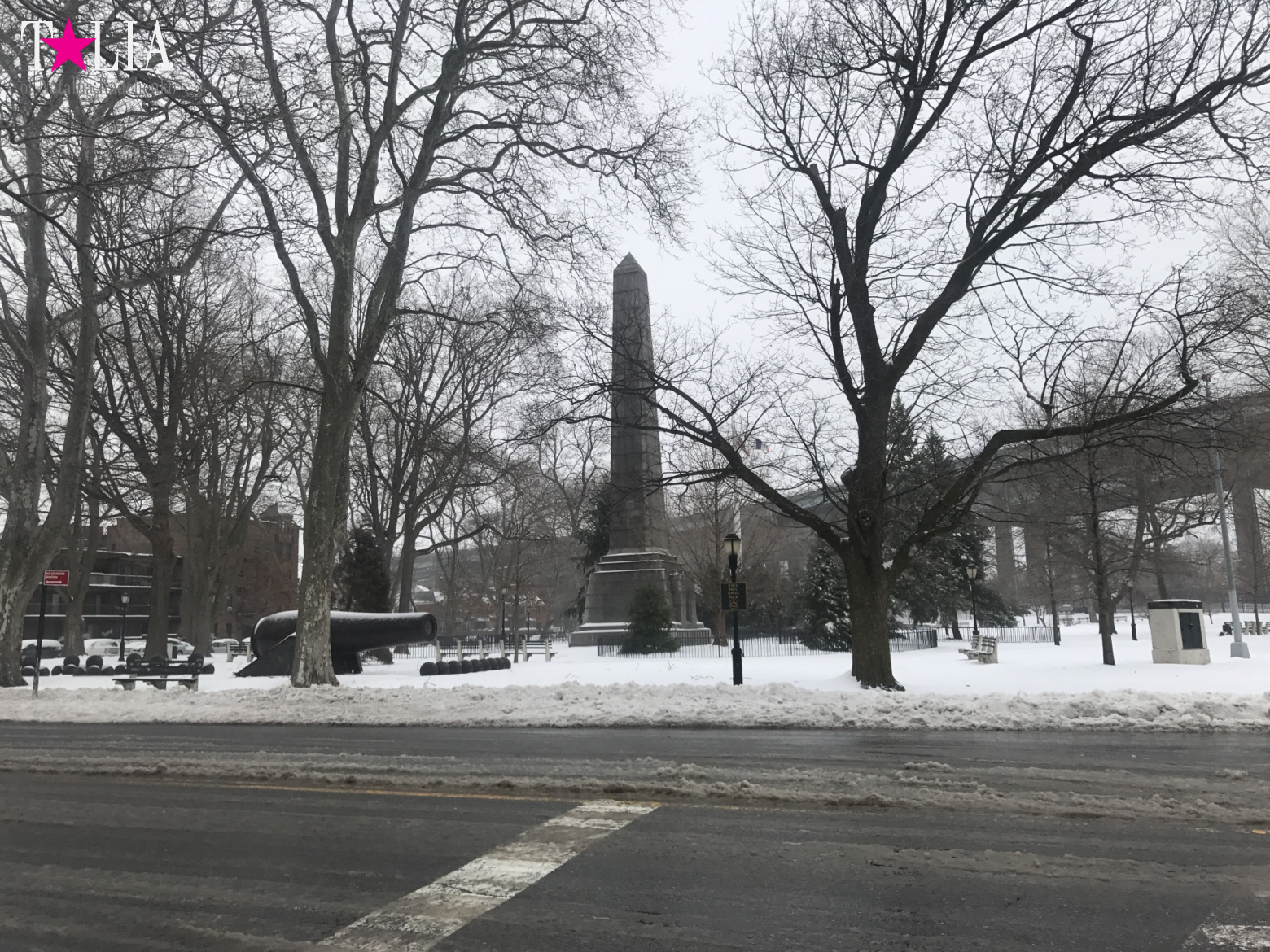 Snow Storm "Stella" on March 14, 2017 in New York