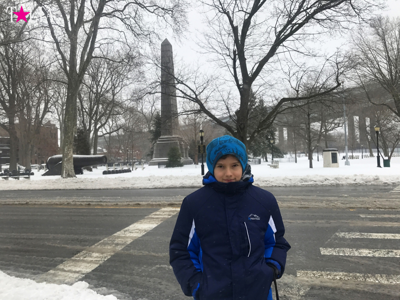 Snow Storm "Stella" on March 14, 2017 in New York