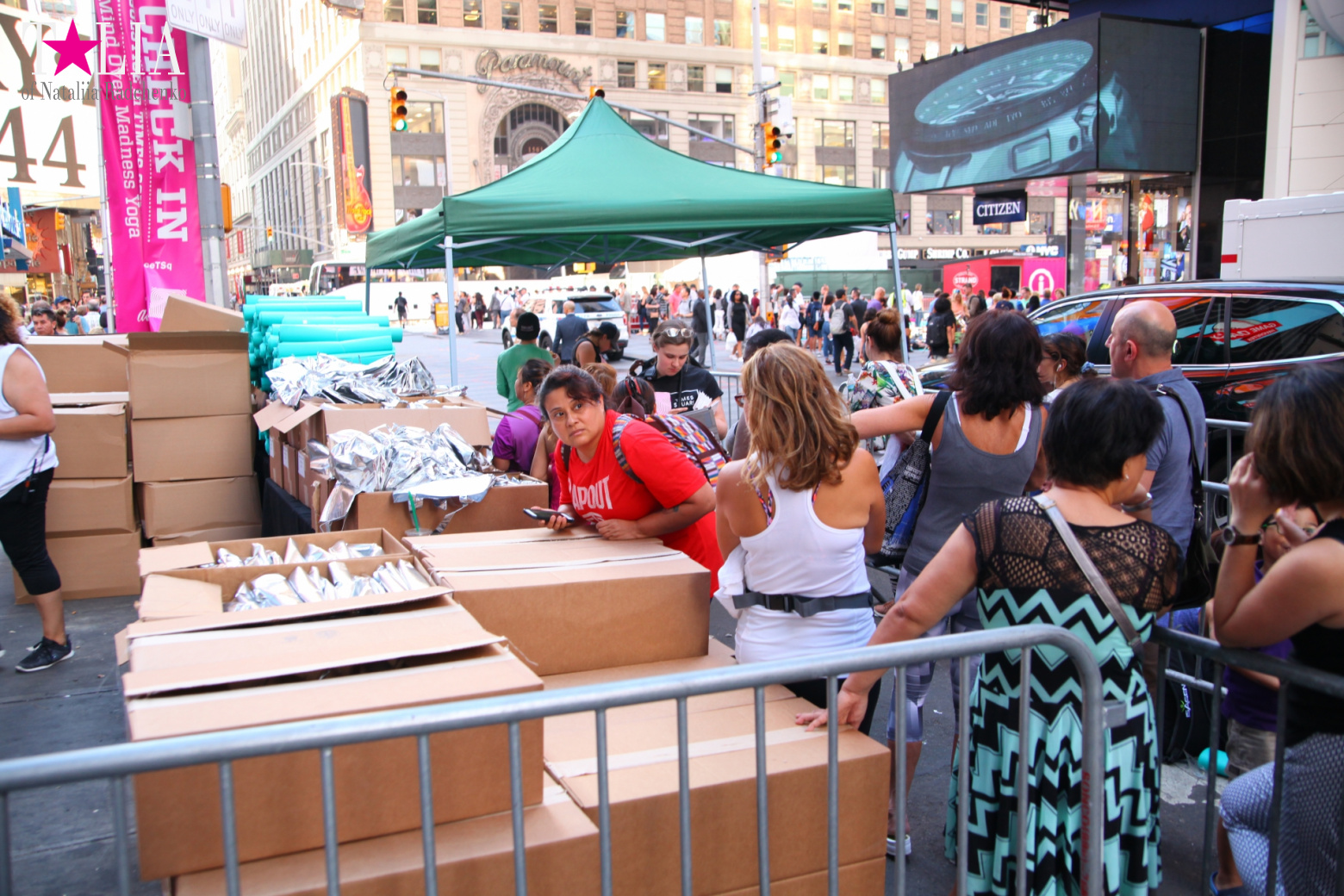 Yoga Festival "Solstice in Times Square 2017"