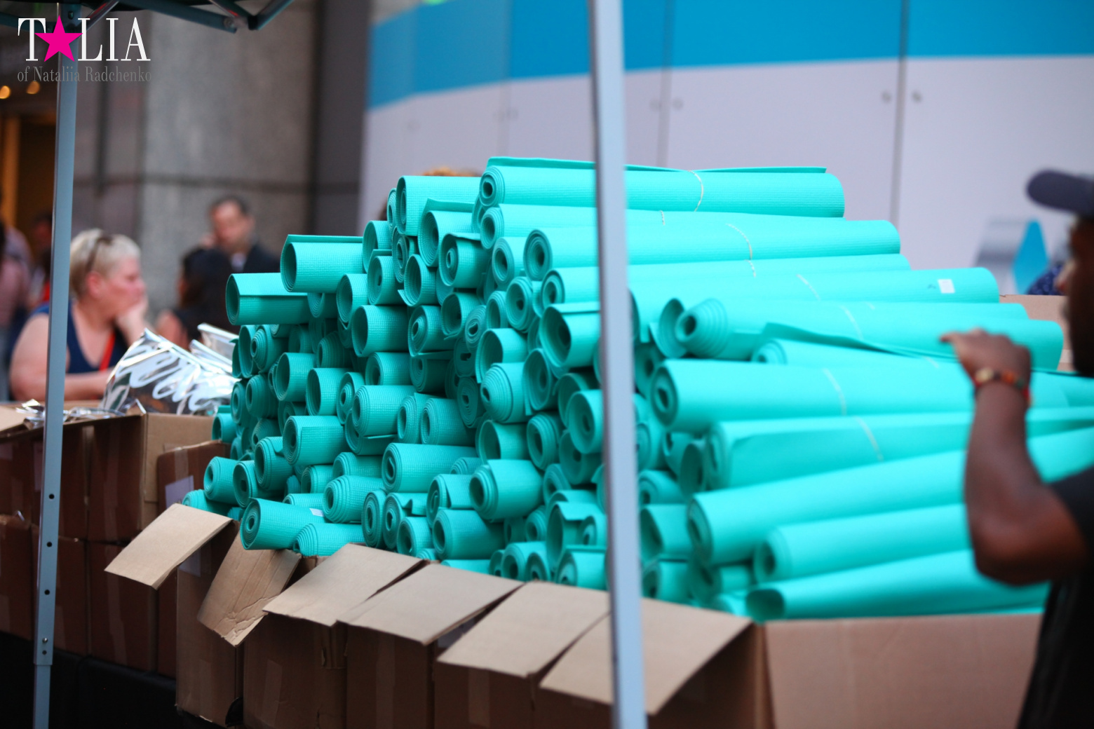 Yoga Festival "Solstice in Times Square 2017"