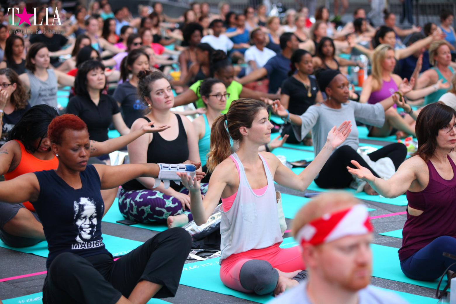 Yoga Festival "Solstice in Times Square 2017"