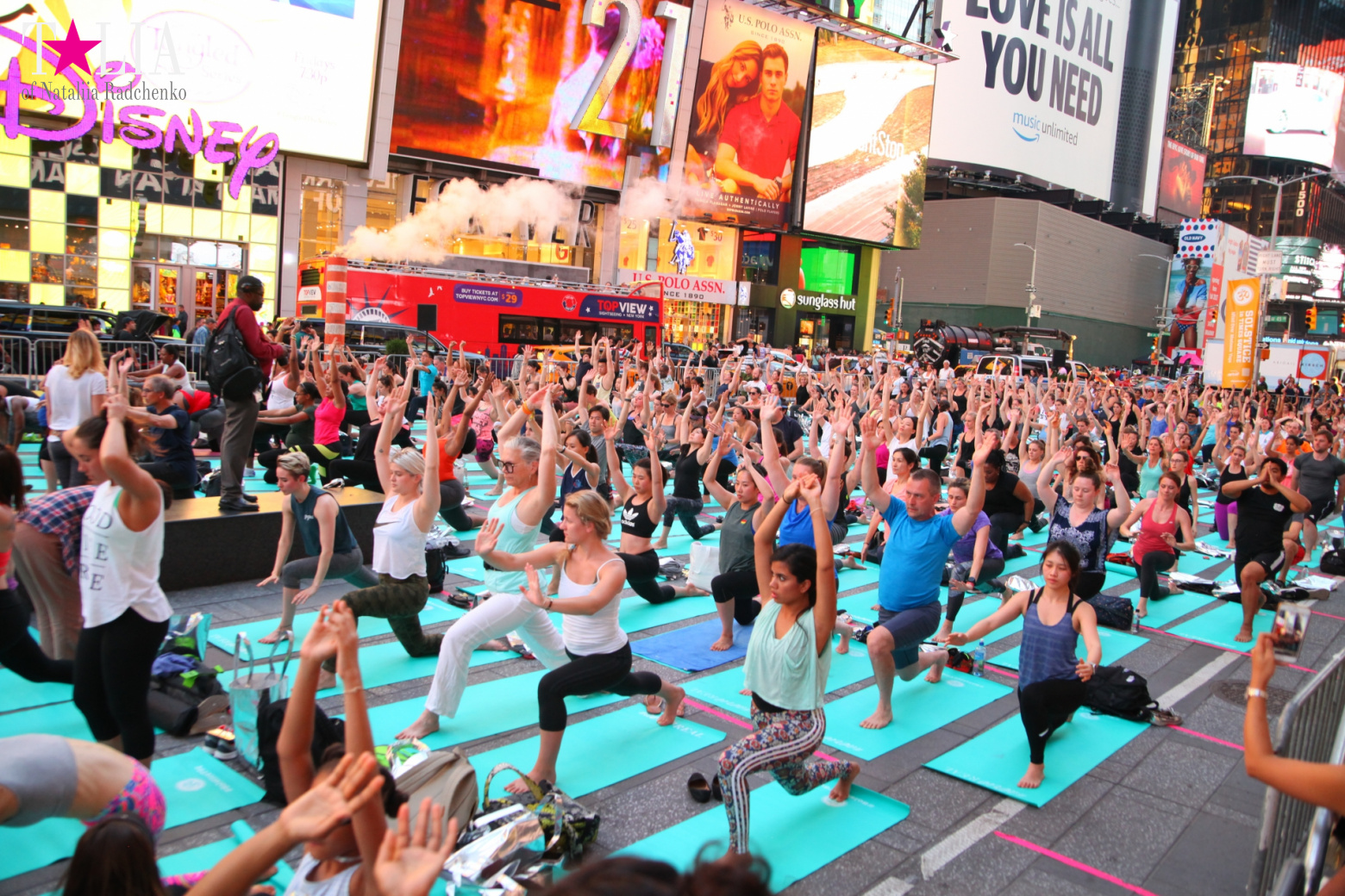 Yoga Festival "Solstice in Times Square 2017"