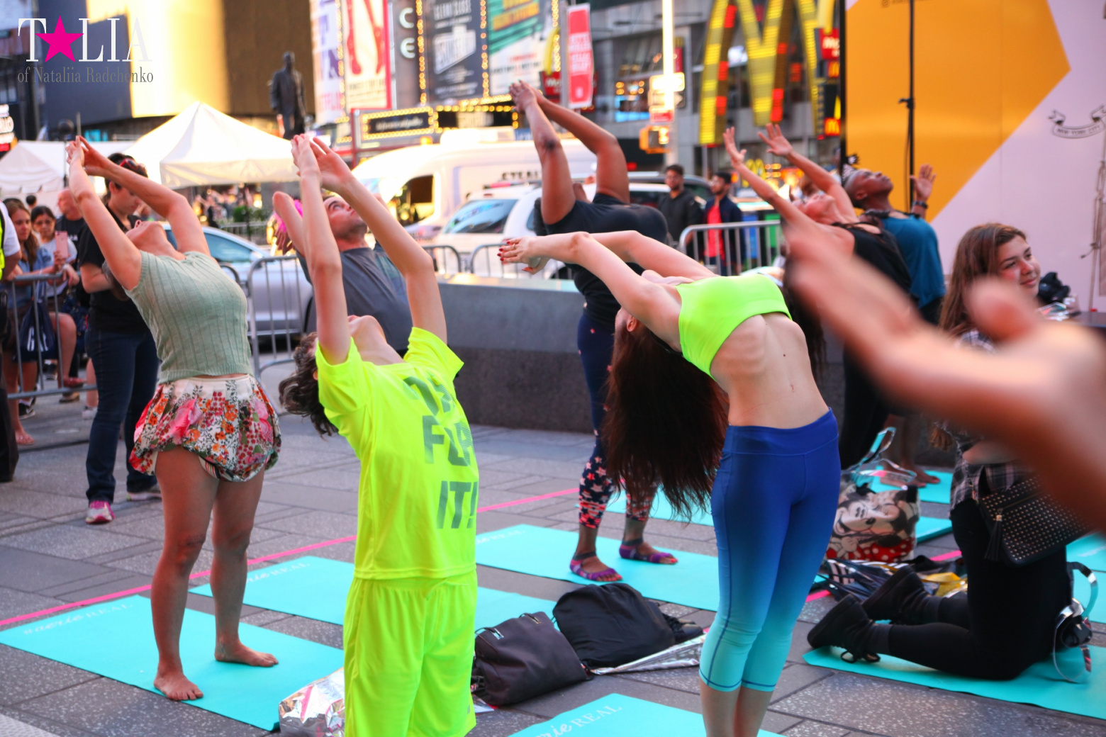Yoga Festival "Solstice in Times Square 2017"