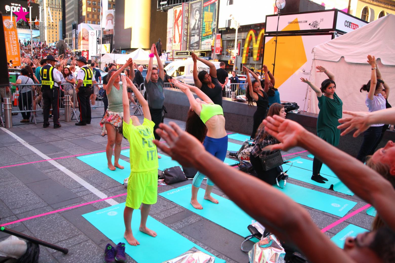 Yoga Festival "Solstice in Times Square 2017"