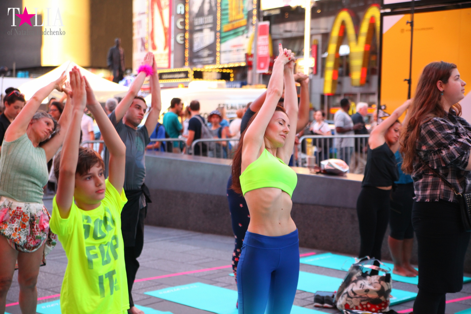 Yoga Festival "Solstice in Times Square 2017"