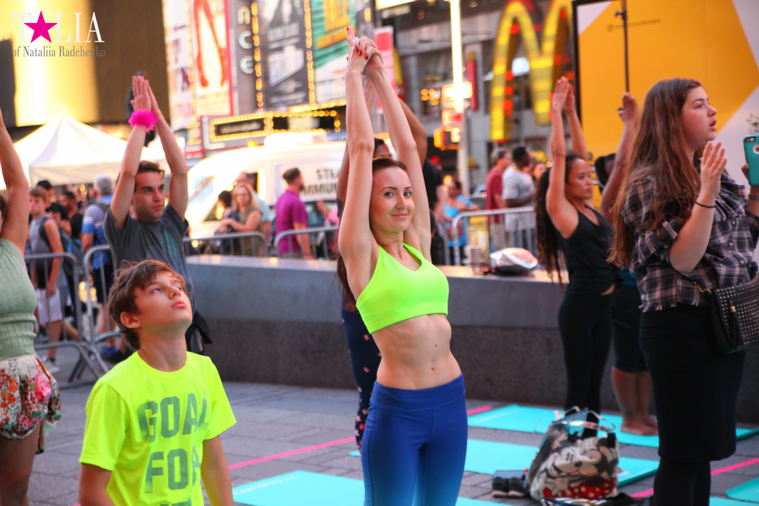 Yoga Festival "Solstice in Times Square 2017"