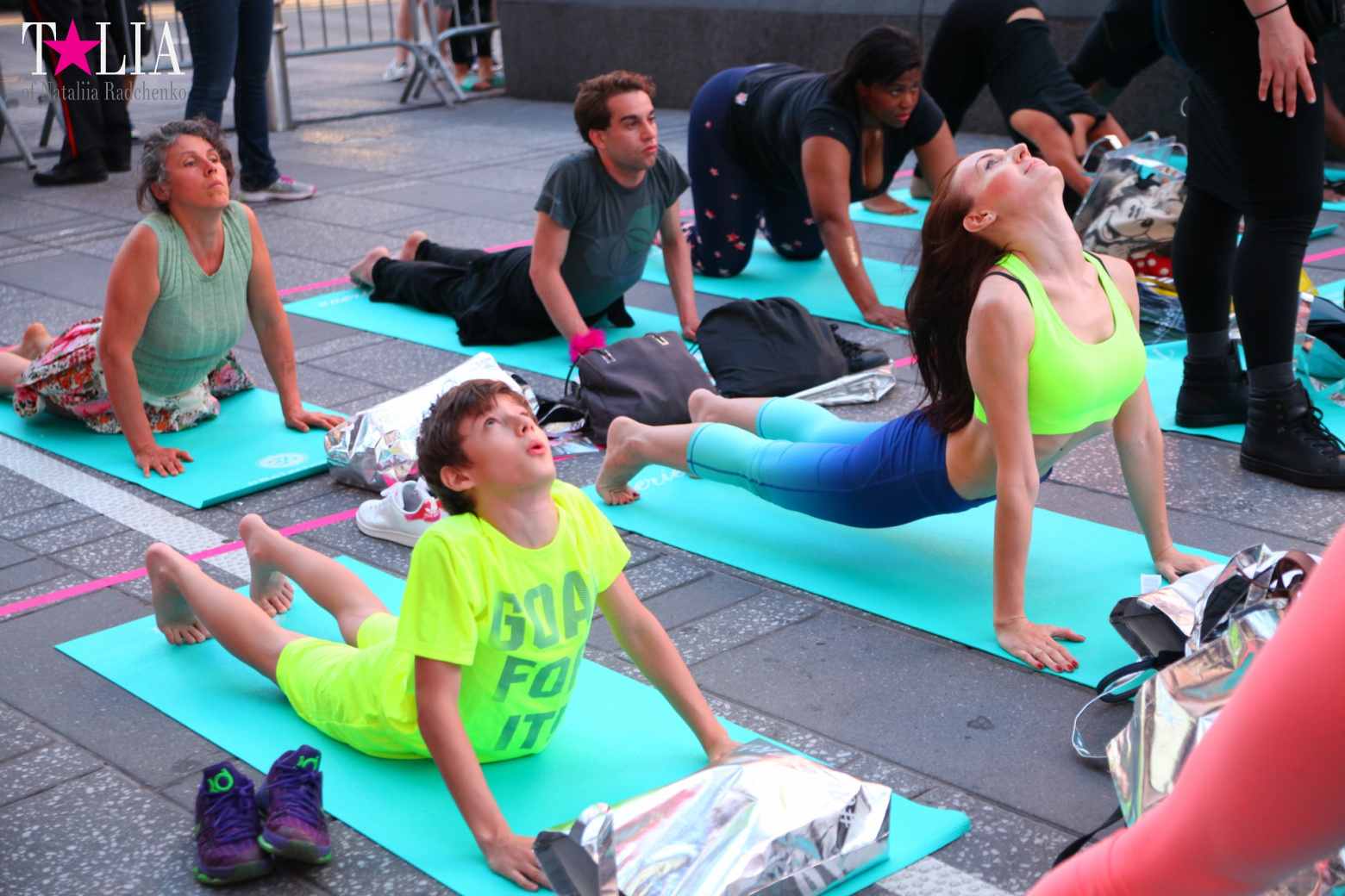 Yoga Festival "Solstice in Times Square 2017"