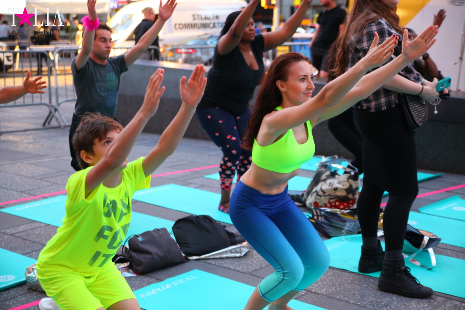 Yoga Festival "Solstice in Times Square 2017"