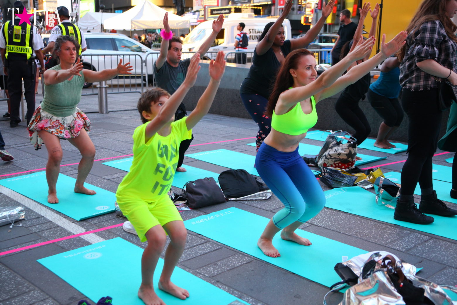 Yoga Festival "Solstice in Times Square 2017"