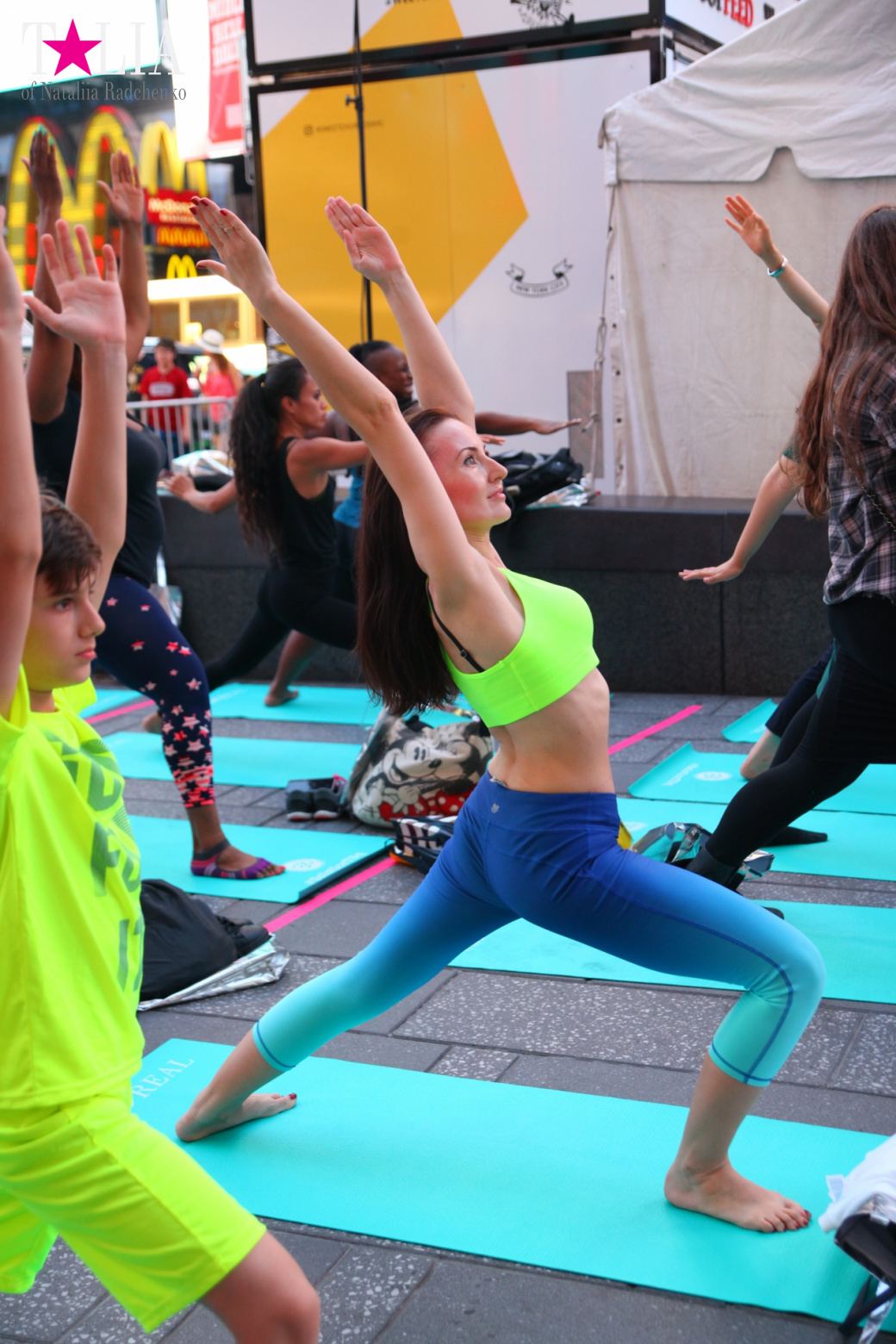 Yoga Festival "Solstice in Times Square 2017"