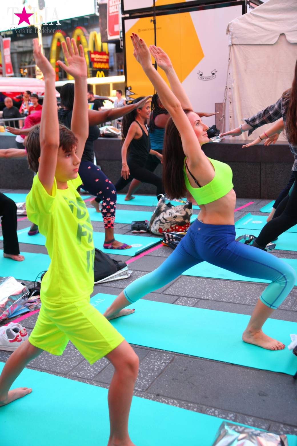 Yoga Festival "Solstice in Times Square 2017"