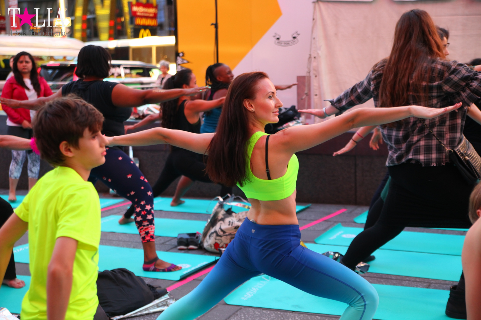 Yoga Festival "Solstice in Times Square 2017"