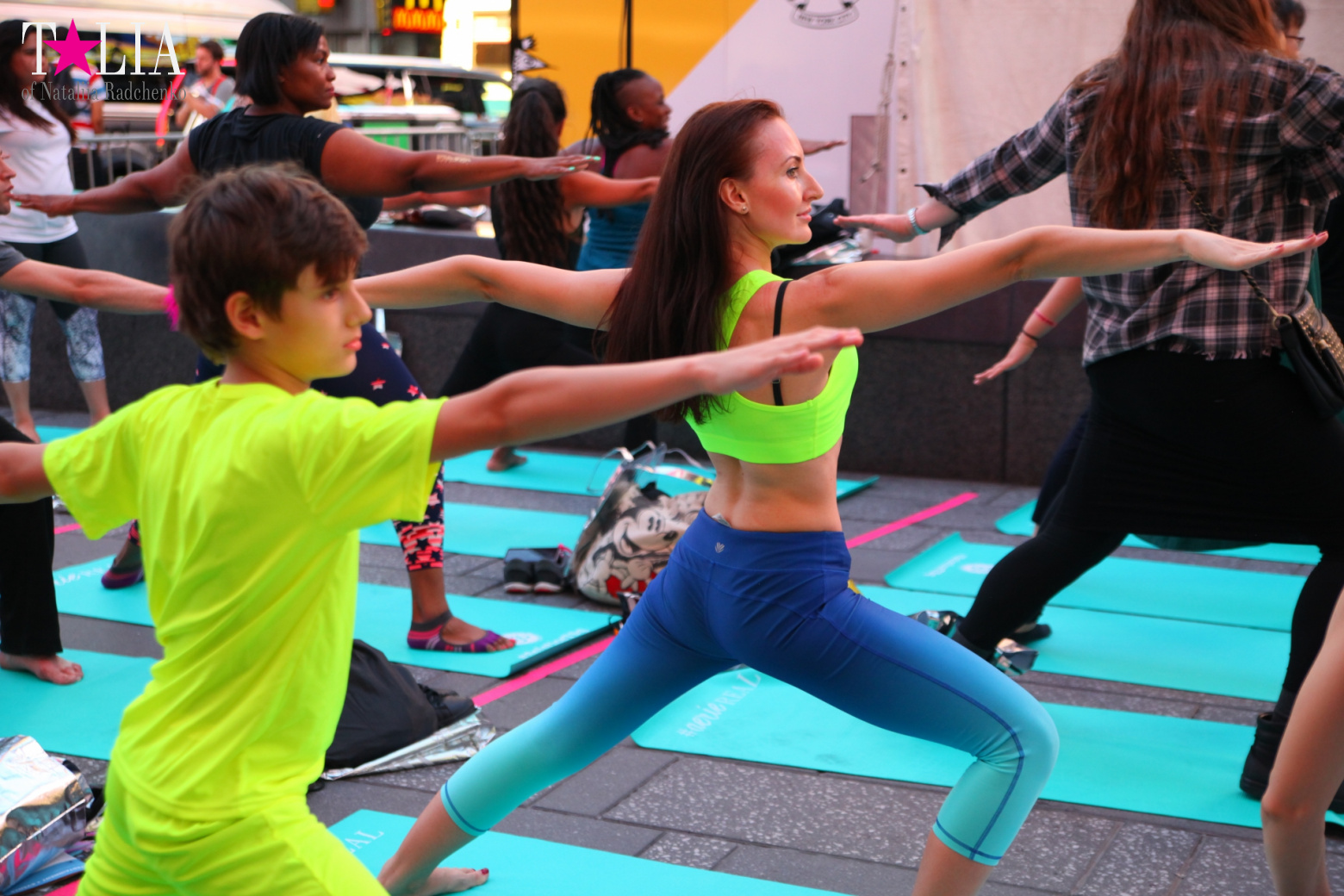 Yoga Festival "Solstice in Times Square 2017"