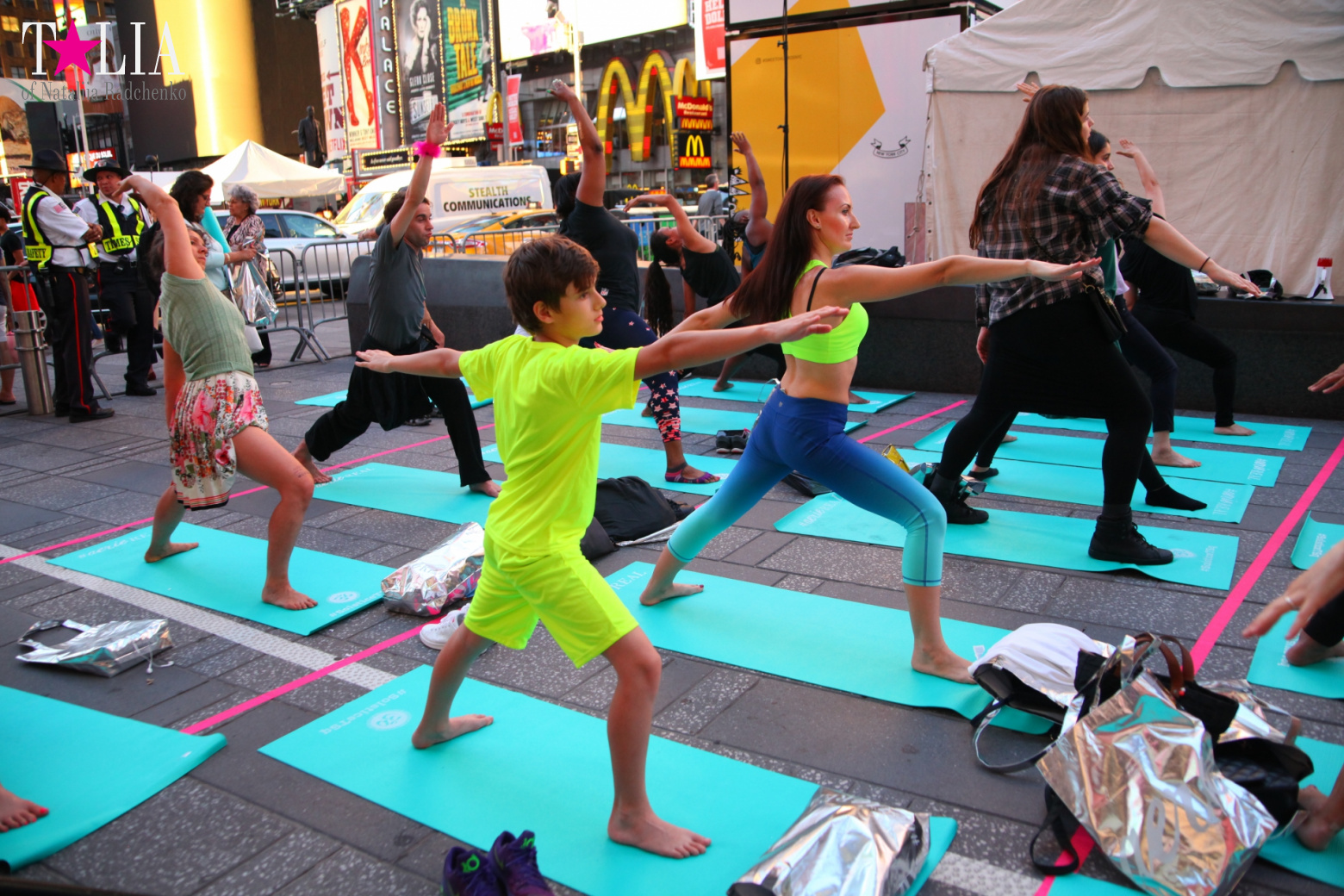 Yoga Festival "Solstice in Times Square 2017"