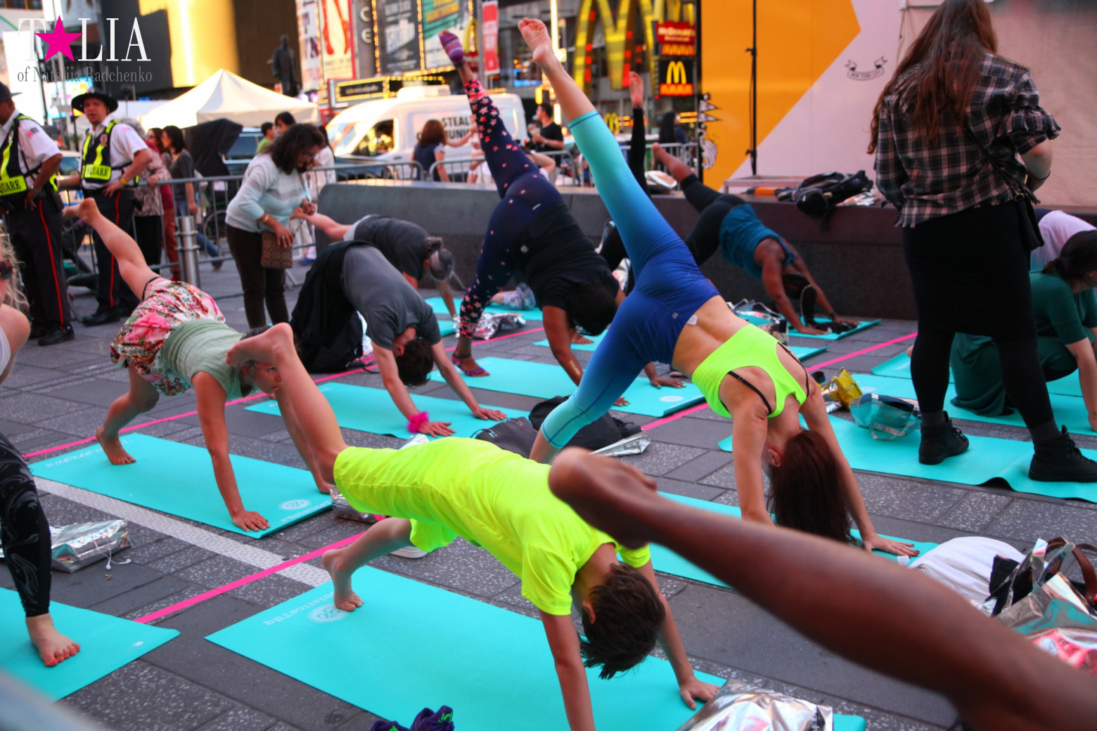Yoga Festival "Solstice in Times Square 2017"
