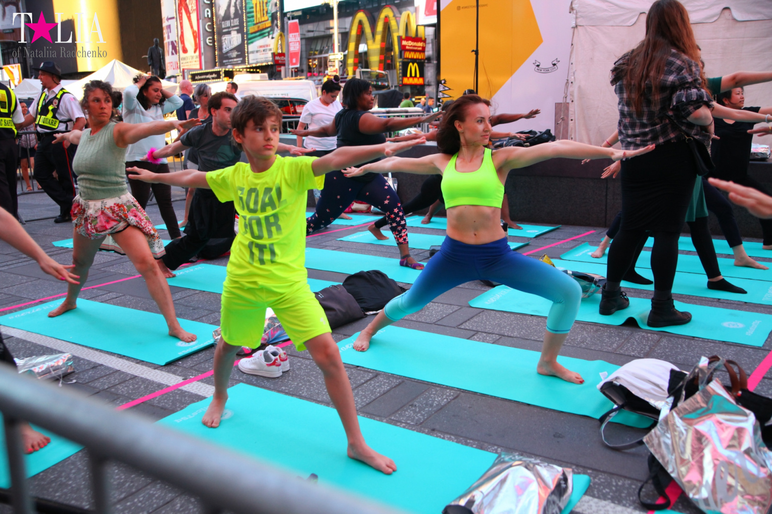 Yoga Festival "Solstice in Times Square 2017"