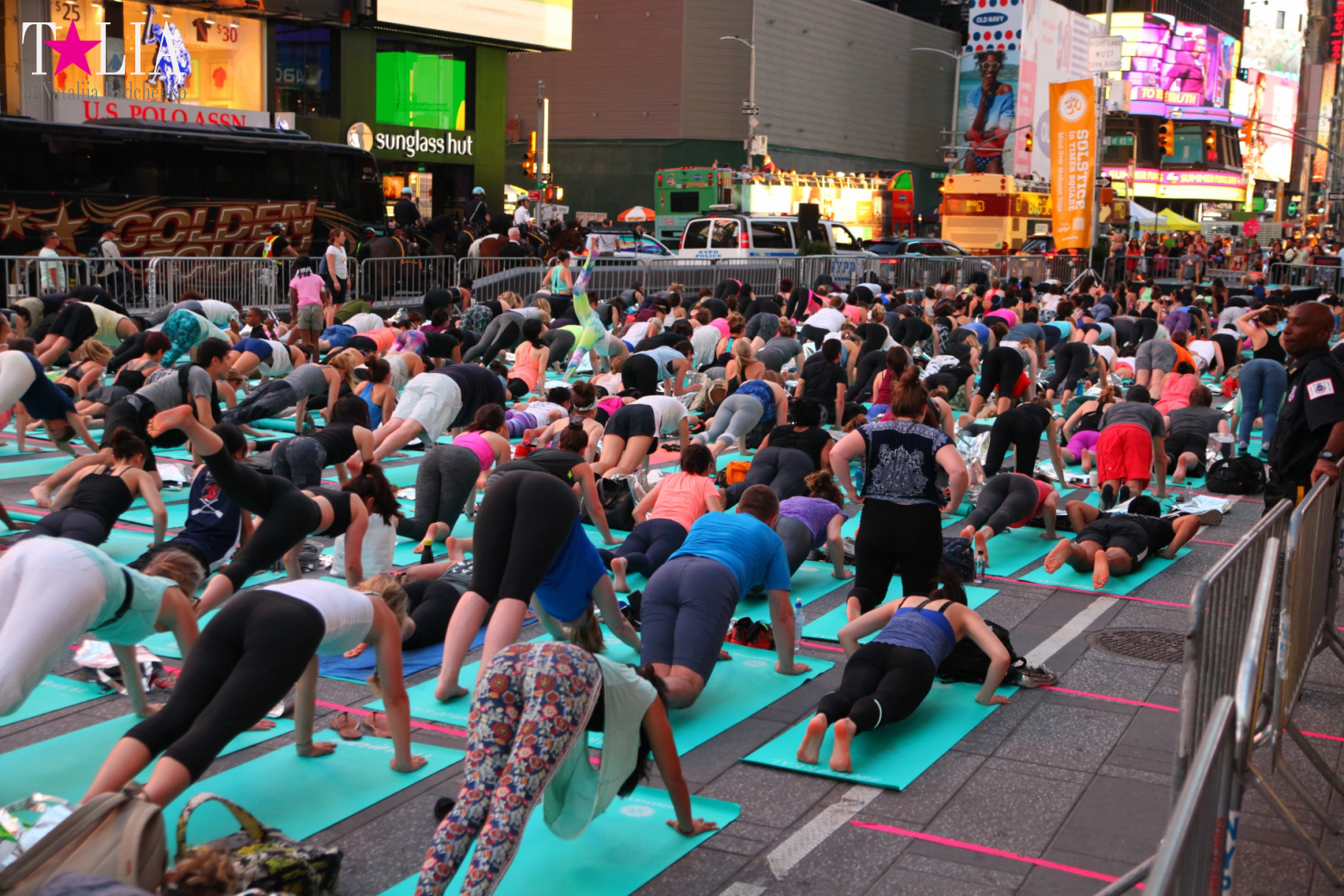 Yoga Festival "Solstice in Times Square 2017"