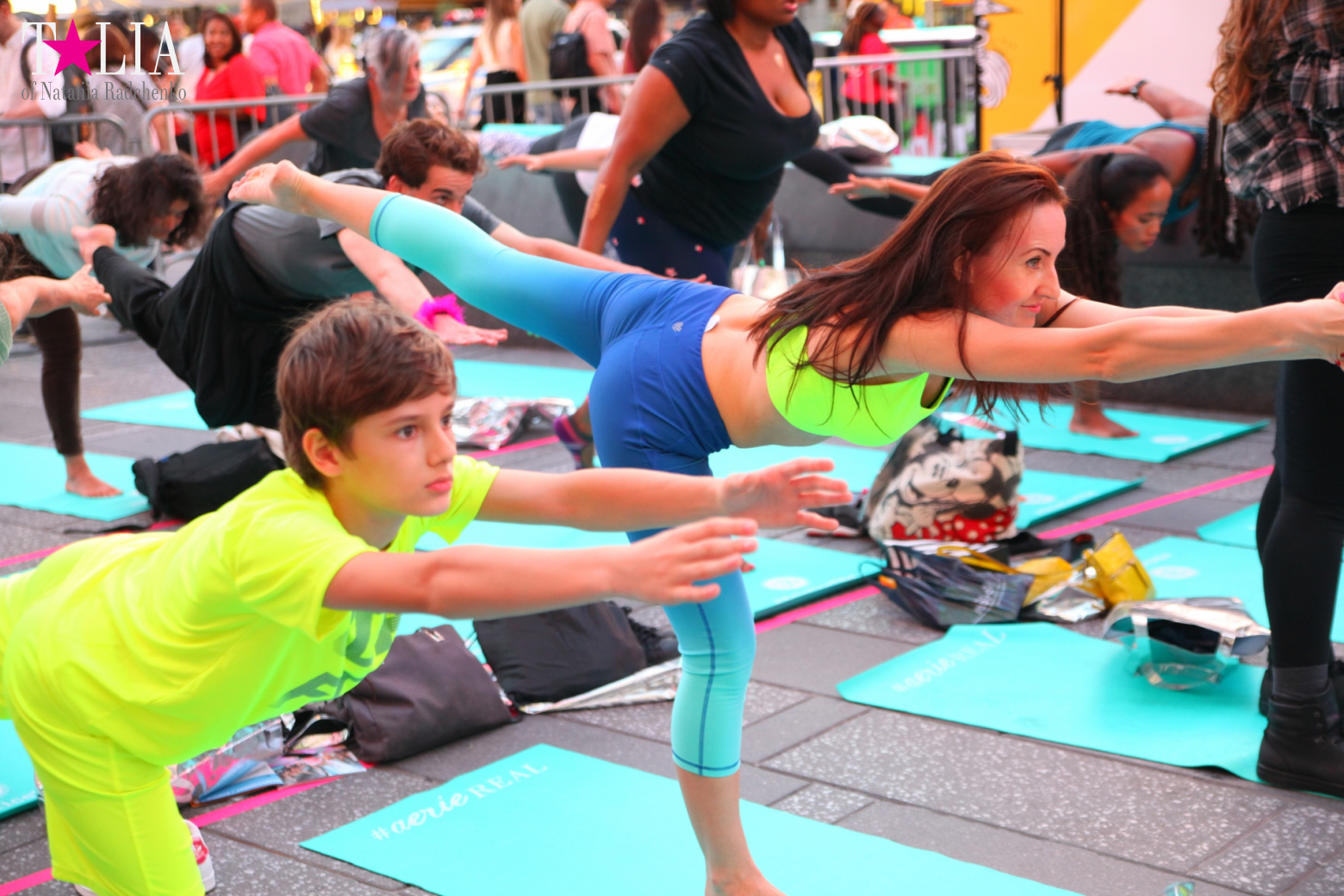 Yoga Festival "Solstice in Times Square 2017"