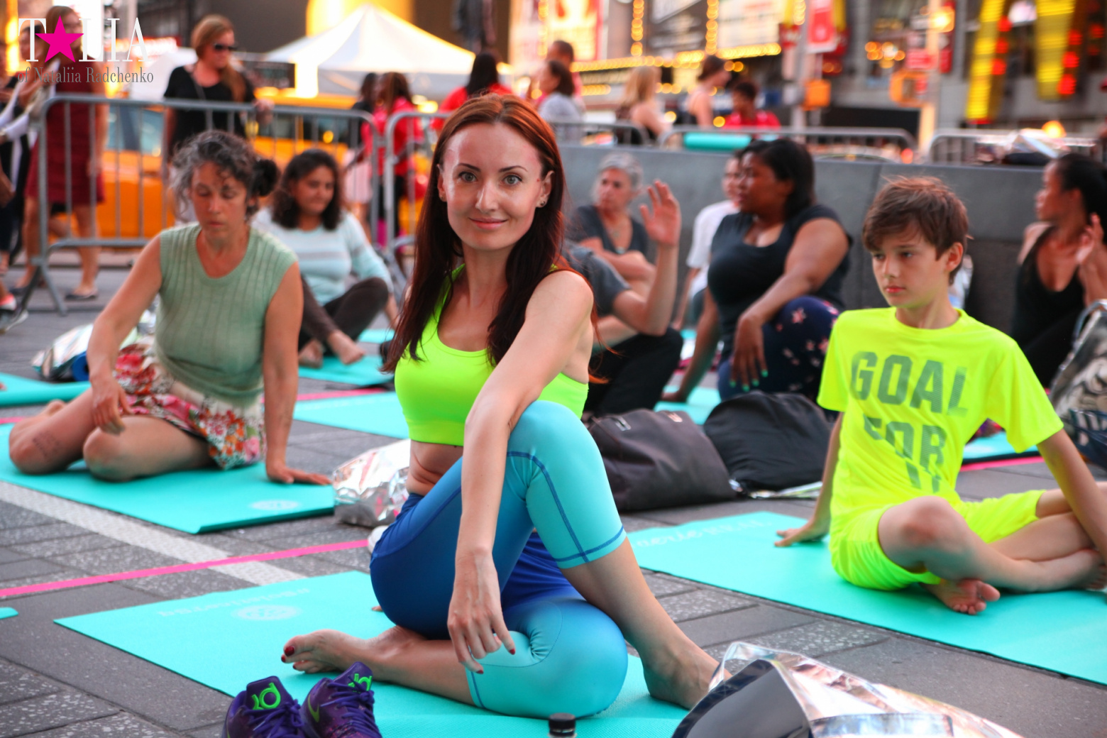 Yoga Festival "Solstice in Times Square 2017"