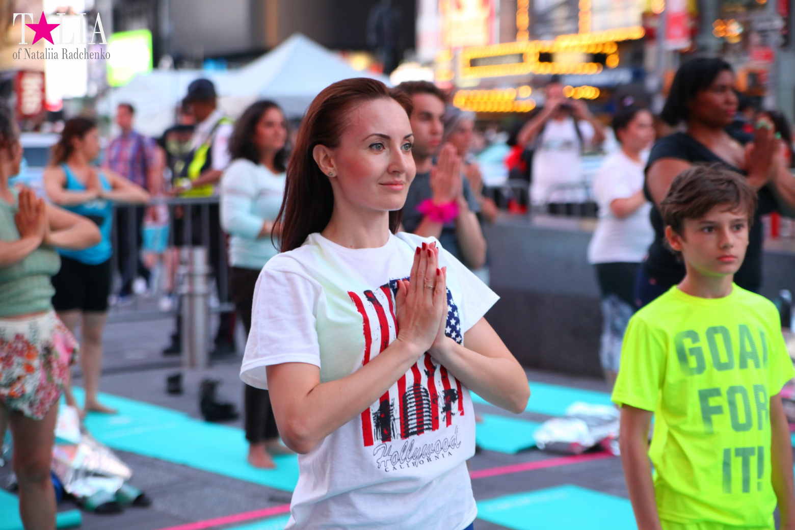 Yoga Festival "Solstice in Times Square 2017"