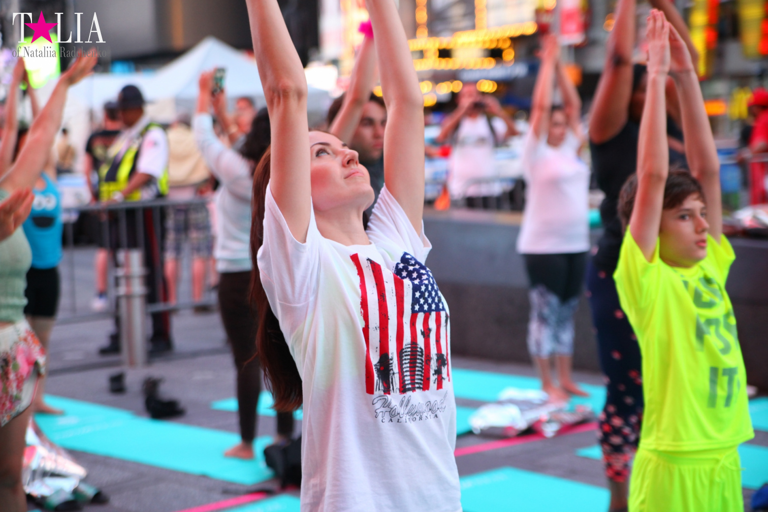 Yoga Festival "Solstice in Times Square 2017"