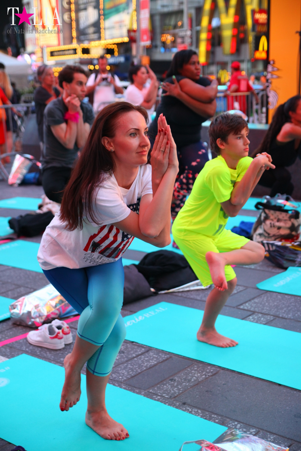 Yoga Festival "Solstice in Times Square 2017"