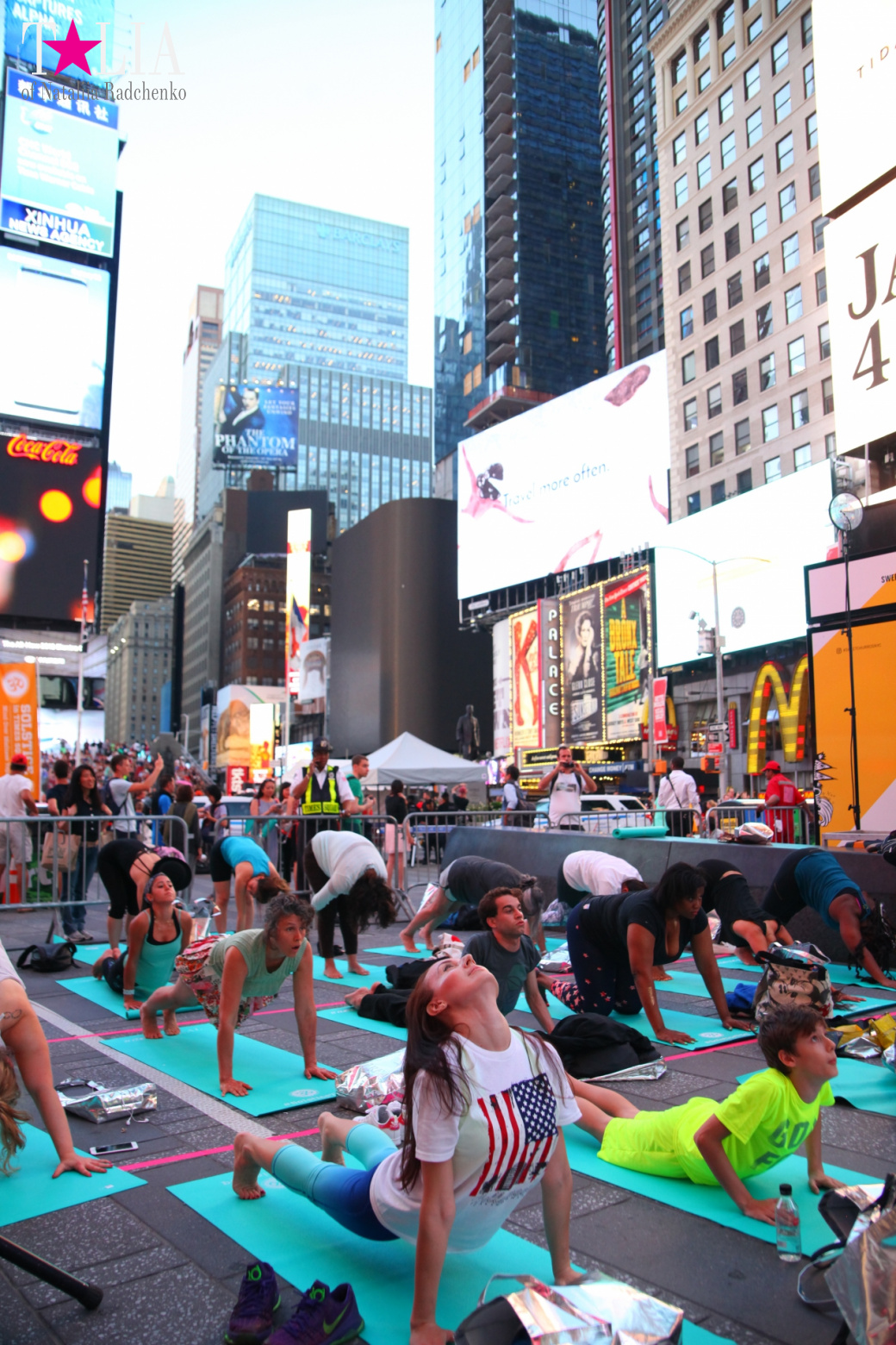 Yoga Festival "Solstice in Times Square 2017"