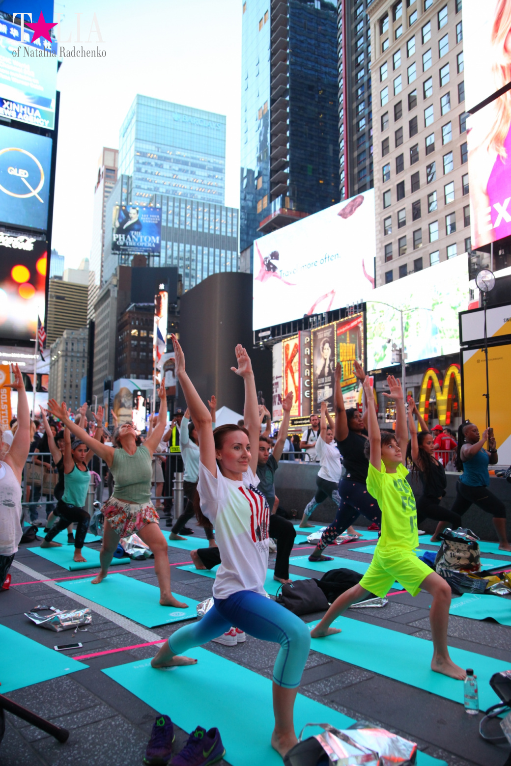 Yoga Festival "Solstice in Times Square 2017"