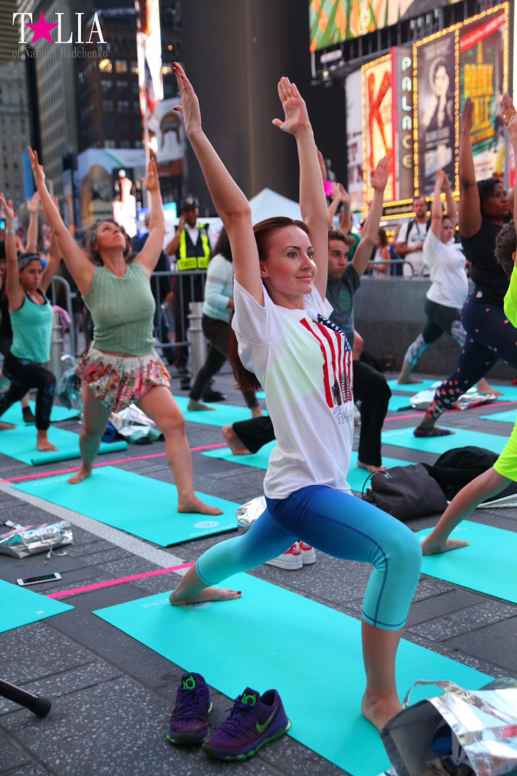 Yoga Festival "Solstice in Times Square 2017"