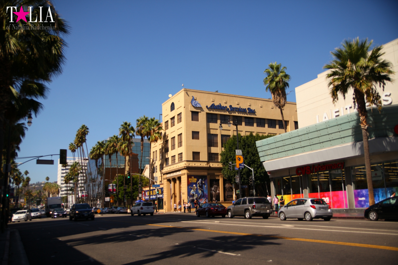 Аллея звезд или Аллея славы в Голливуде (Лос Анджелес, Калифорния)