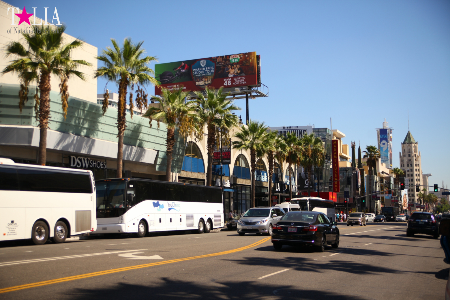 Аллея звезд или Аллея славы в Голливуде (Лос Анджелес, Калифорния)