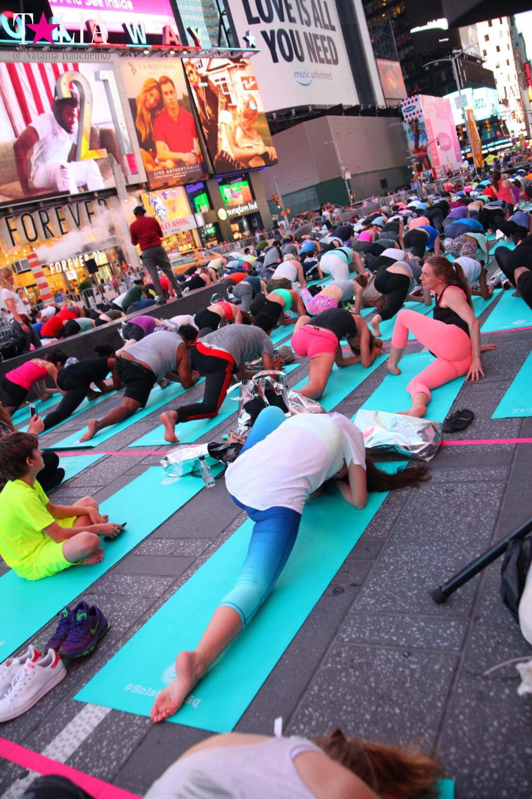 Yoga Festival "Solstice in Times Square 2017"
