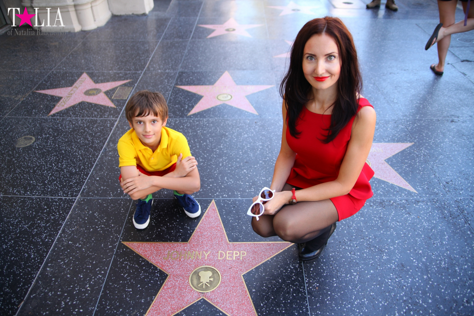 Аллея звезд или Аллея славы в Голливуде (Лос Анджелес, Калифорния)