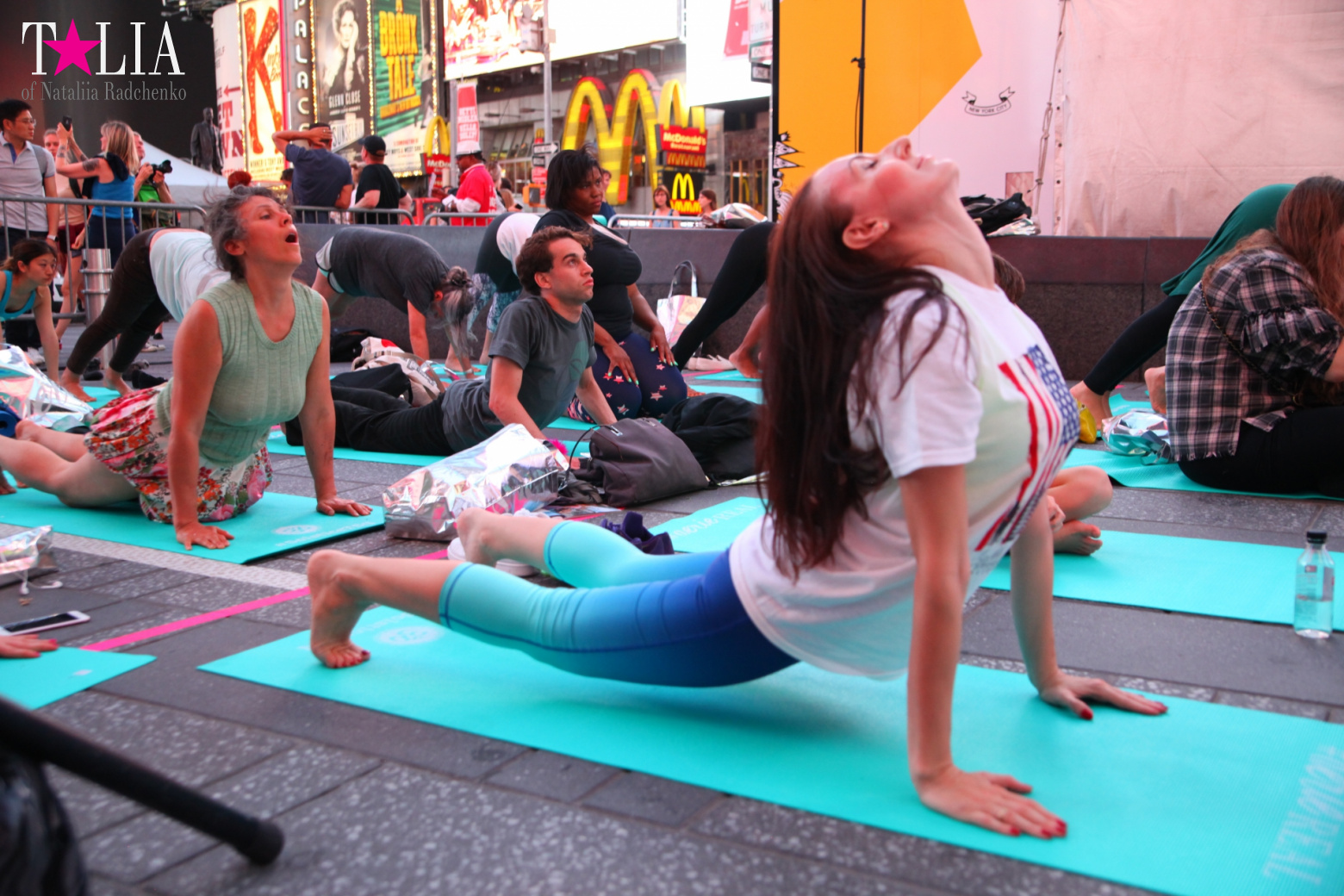 Yoga Festival "Solstice in Times Square 2017"