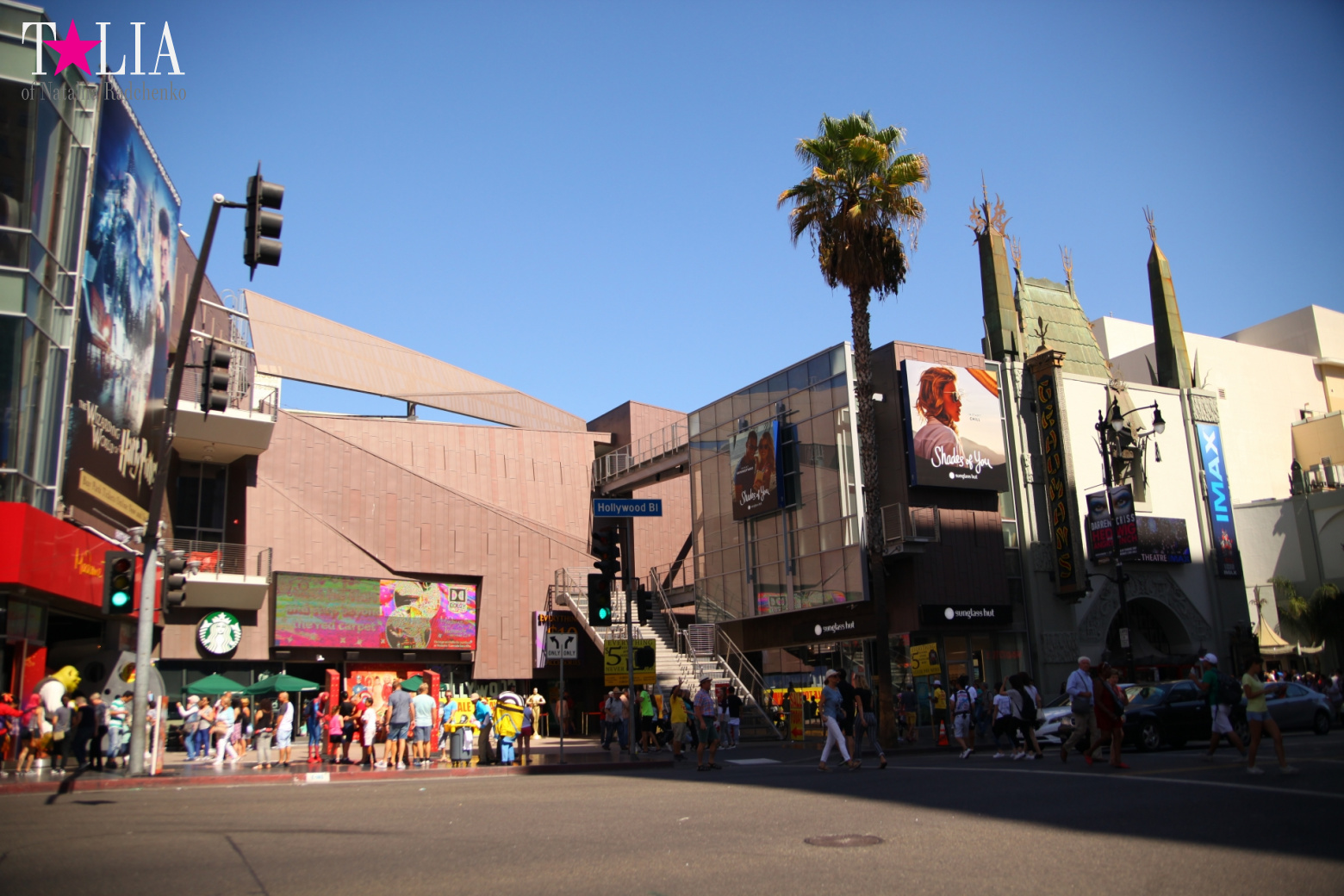 Аллея звезд или Аллея славы в Голливуде (Лос Анджелес, Калифорния)