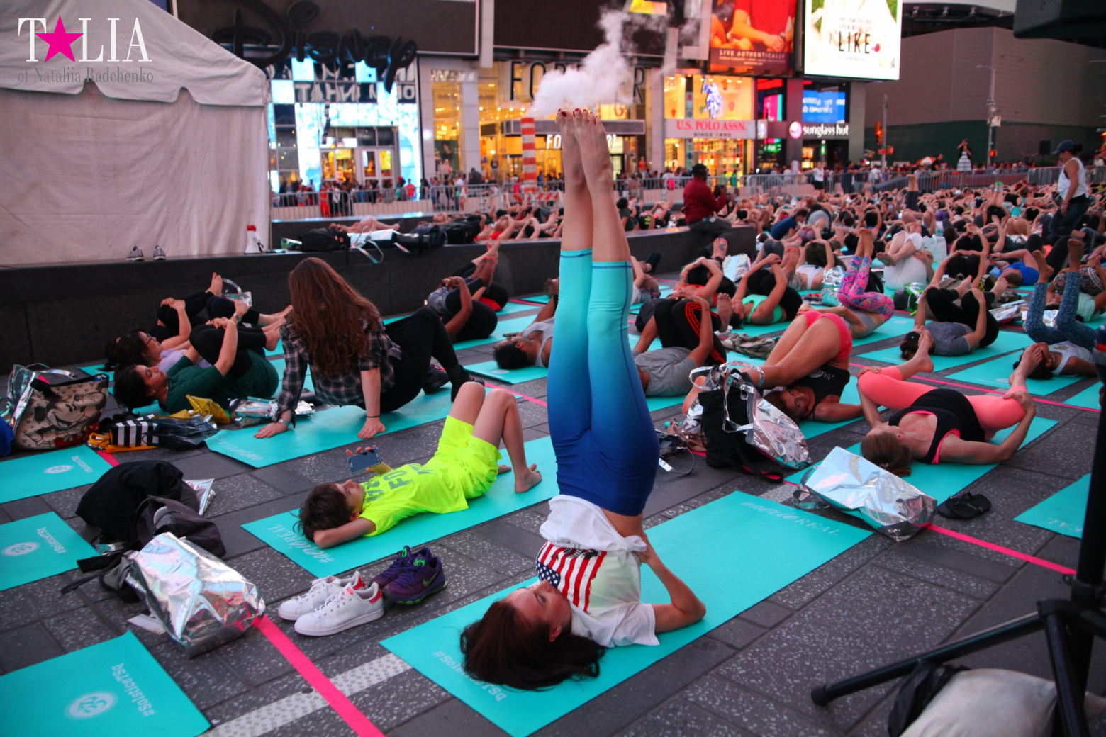Yoga Festival "Solstice in Times Square 2017"